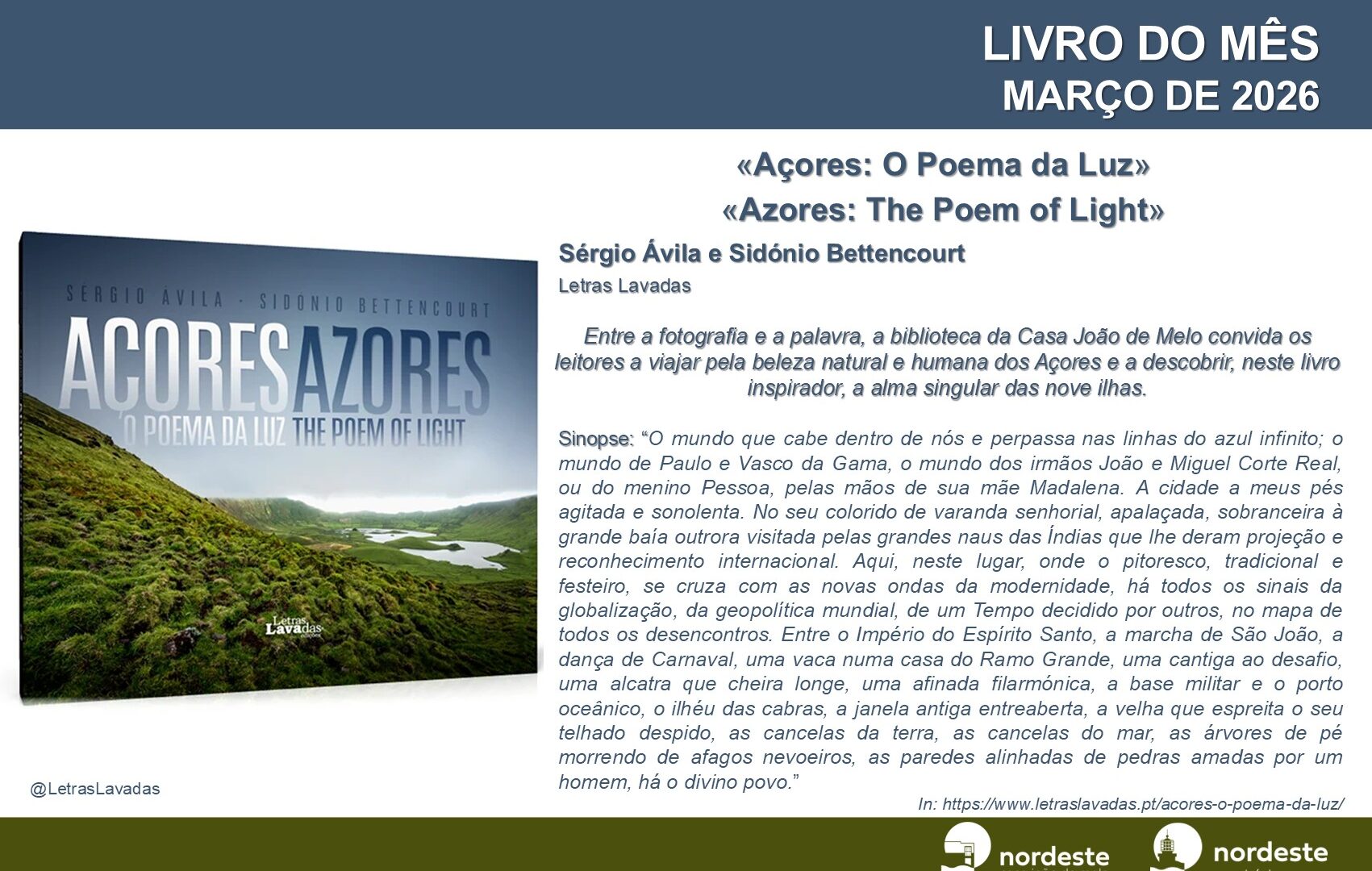 Livro do mês MAR 2026