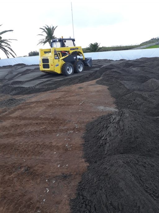 Implementação do Campo de Voleibol e Futebol de Praia - Vila do Nordeste (2)