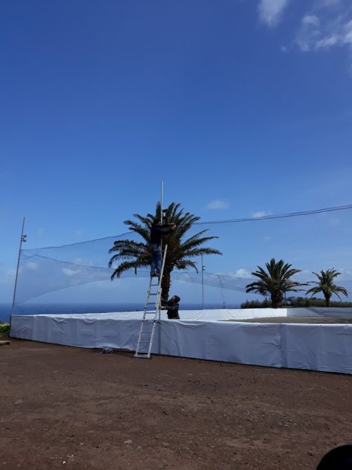Implementação do Campo de Voleibol e Futebol de Praia - Vila do Nordeste