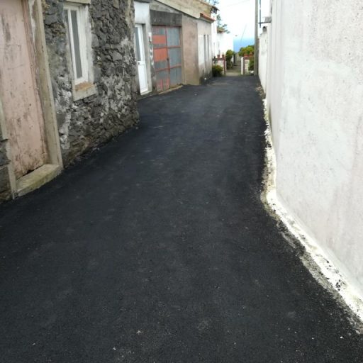 Pavimentações - freguesia da Achadinha