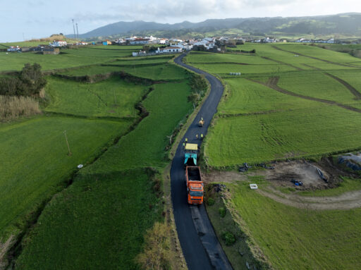 Pavimentação do final da Rua Nova - Achada (1)