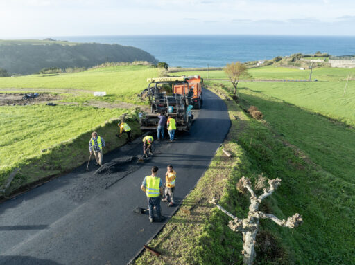 Pavimentação do final da Rua Nova - Achada (2)