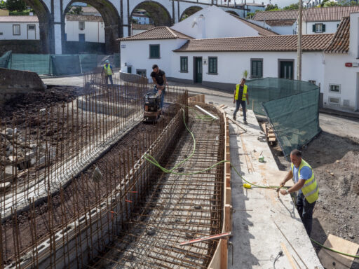 Empreitada de Requalificação do Jardim do Parque e Espaço Envolvente a onte dos Sete Arcos