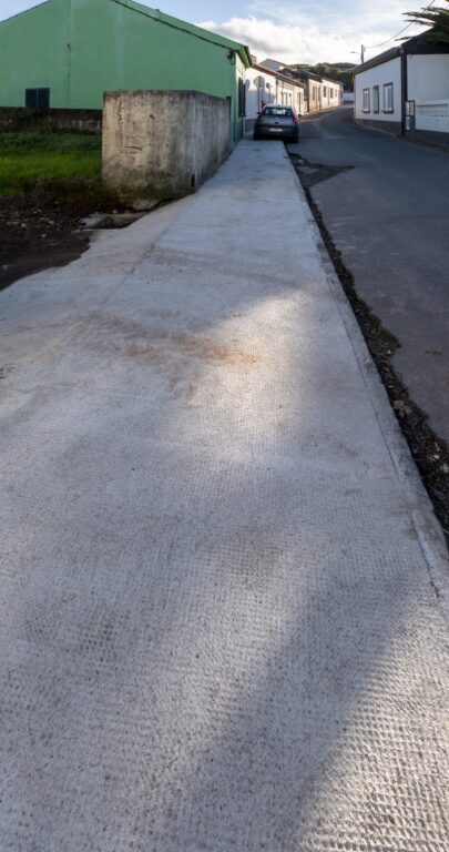 Execução de passeios na Rua Direita Achadinha 2