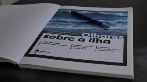 Olhares sobre a ilha - pintura de Dolores Resendes