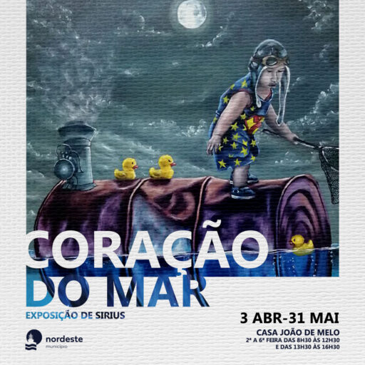 Casa João de Melo recebe exposição “Coração do Mar” de SIRIUS
