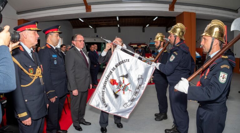 António Miguel Soares salienta compromisso e espírito de missão dos Bombeiros Voluntários