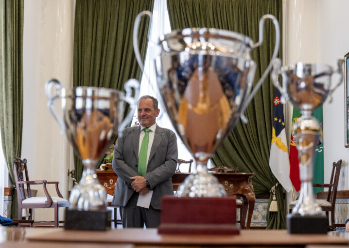 Fazenda Sport Clube recebido nos Paços do Concelho