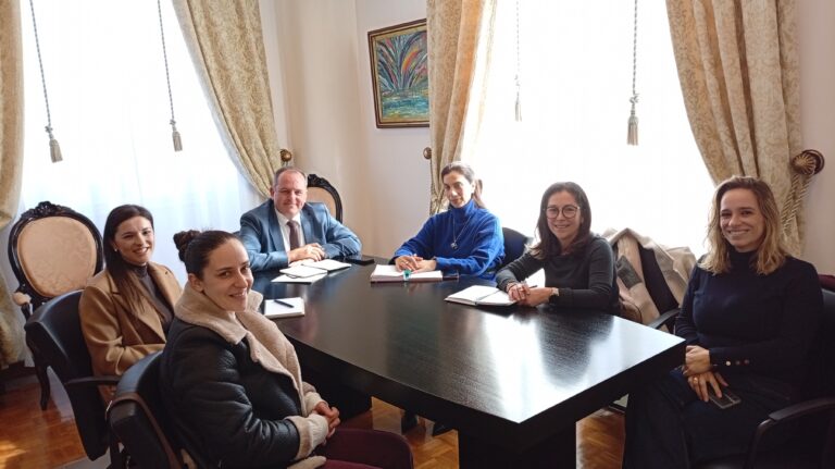 Apresentação de cumprimentos da nova direção da Associação Sol Nascente