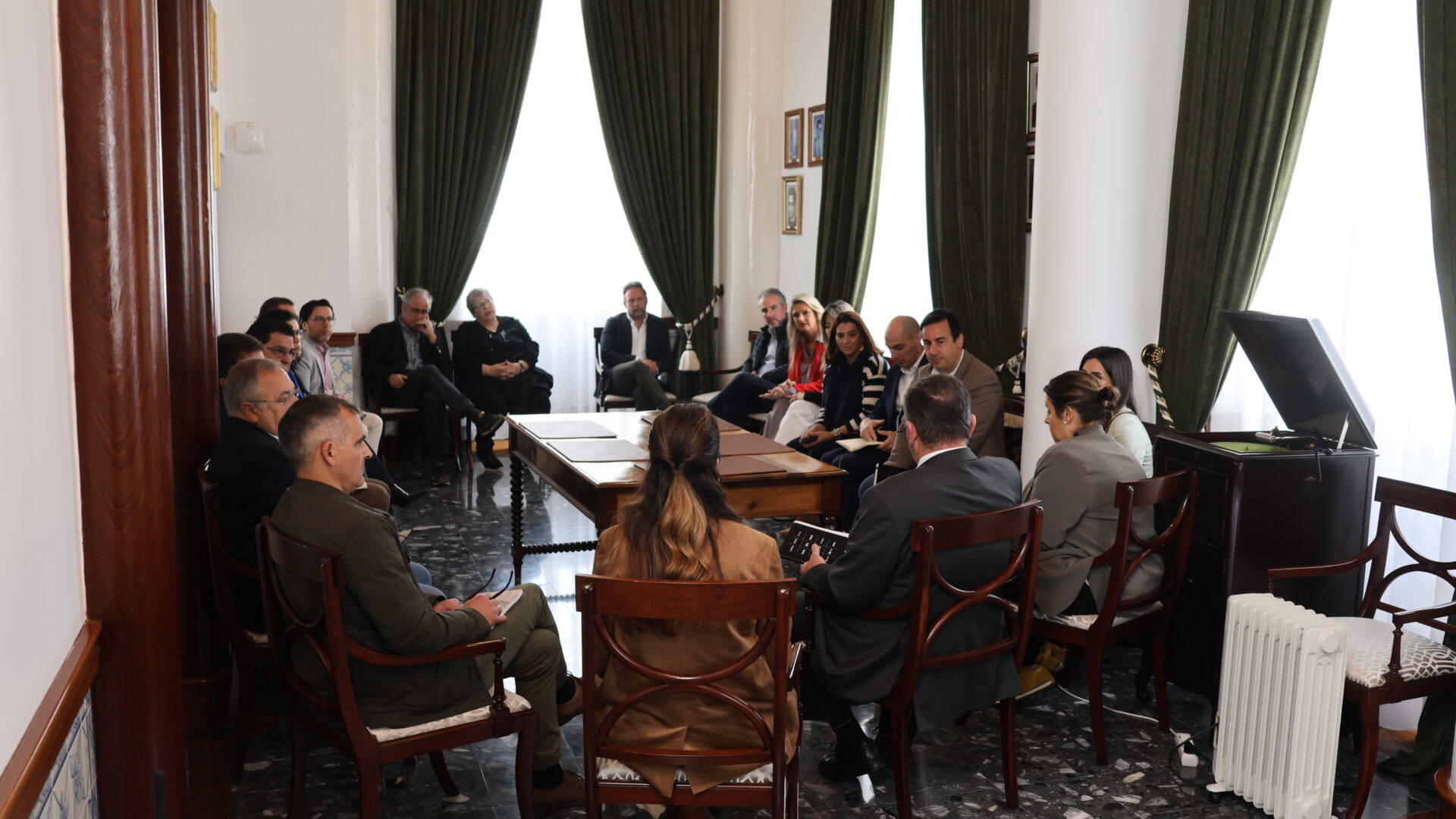 Câmara recebe deputados do Grupo Parlamentar do Partido Socialista