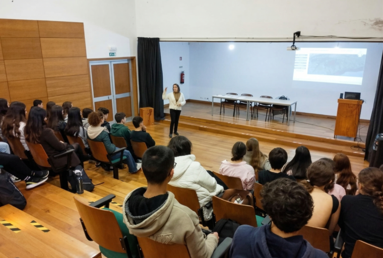 Aula sobre Ordenamento do Território e Alterações Climáticas