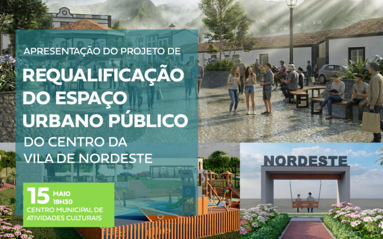 Propostas de Requalificação do Espaço Urbano Público do Centro da Vila do Nordeste